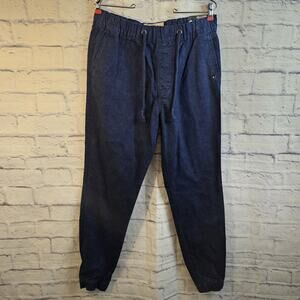 THE Original Vintage Hollister NWT Classic Blue Khaki HTF Jogger Jog Pant M